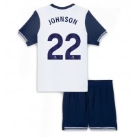 Tottenham Hotspur Brennan Johnson #22 Koti Peliasu Lasten 2024-25 Lyhythihainen (+ Lyhyet housut)